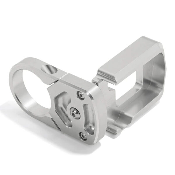 Soporte de Reubicación Central (Relocation Bracket) para Sur-Ron LightBee plata - Imagen 2