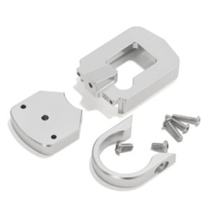 Soporte de Reubicación Central (Relocation Bracket) para Sur-Ron LightBee plata
