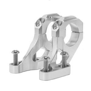 Soporte Frontal de Manillar (Front Handlebar Bracket) para Sur-Ron Light Bee plata