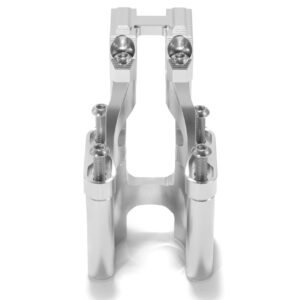 Soporte Frontal de Manillar (Front Handlebar Bracket) para Sur-Ron Light Bee plata + 2 inch